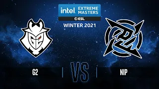 G2 vs. NiP - Map 1 Nuke - IEM Winter 2021