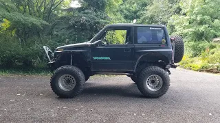 Geo Tracker on Toyota axles