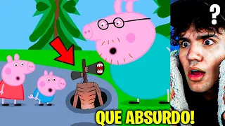 Siren Head Saiu do Esgoto e Atacou a Família da Peppa!