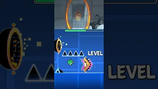 10 Levels Of Cube In Geometry Dash (PORTAL) #shorts #geometrydash #gd #gaming