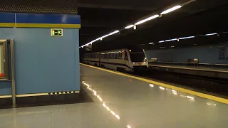 Metro de Madrid - 8000 de Metrosur en Alonso de Mendoza