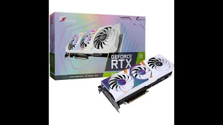 Распаковка rtx 3060 ultra colorful 12 gb с Аliexpress