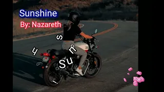 Nazareth - Sunshine With Lyrics (HQ)