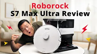 Roborock S7 Max Ultra Review: the MOST Powerful I've Seen!