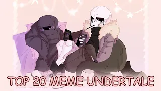 Top 20 meme Undertale/Топ 20 меме Андертейл