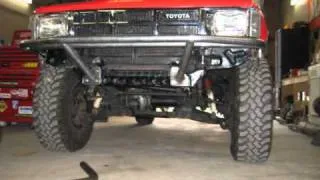 Toyota winch bumper build progress part 1