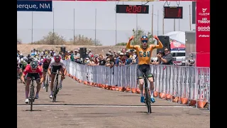 2023 Collegiate Nationals Criterium Final Lap, CSU 1st and 3rd Place. Albuquerque NM