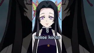 TOP 12 The prettiest character in kimetsu no yaiba