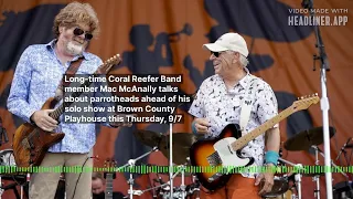 Mac McAnally of Jimmy Buffett's Coral Reefer Band on the Morning Show