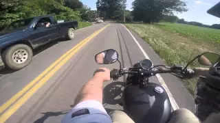 2015 Harley 750 street POV ride