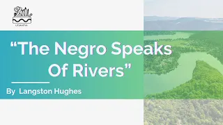 The Negro Speaks of Rives by Langston Hughes