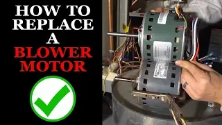 Furnace/AC Blower Motor Replacement Step By Step