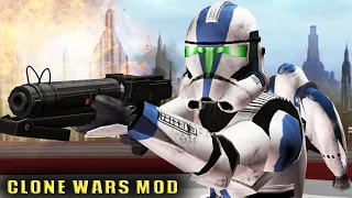 CLONE WARS EXTENDED MOD 2024: Clone Wars vs CIS Battle Droids - Star Wars: Battlefront 2 (2005)