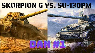 Skorpion G vs. SU-130PM | Epska borba | Dan prvi | WoT Balkan region