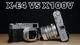 FUJIFILM X-E4 vs X100V | The Perfect EDC Cameras?