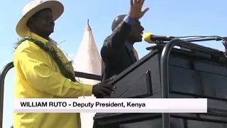 Ruto campaigns for Museveni in Kapchorwa