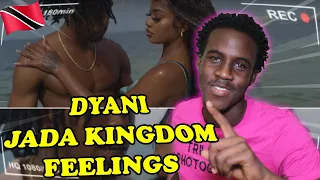 THIS SONG CREPT UP ON US🔥 D'yani Ft Jada Kingdom - Feelings Remix | TRINIDADIAN REACTION🇹🇹