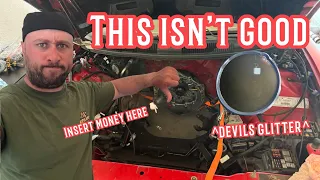 LS engine tear down! Glittery oil?! RIP my wallet