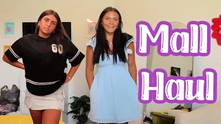 Summer Clothes Shopping and Try On Haul! Emma and Ellie