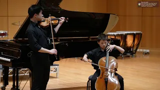 Lachlan Chen & Jun Gardiner - Violin & Cello, Passacaglia, Handel Halvorsen