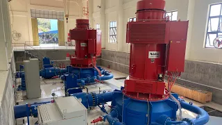 Cleaning electrical equipment at a 7MW hydroelectric plant !