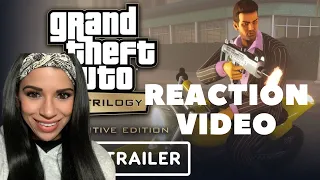 Grand Theft Auto: The Trilogy: The Definitive Edition Gameplay Trailer **REACTION VIDEO**  WOW!