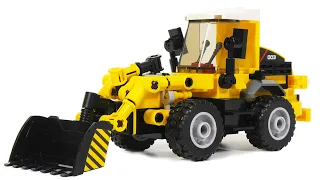 How to Build LEGO Town-Forklift -  Sluban M38-B0803  2 into 1