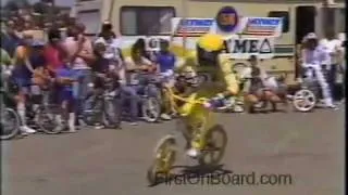Eddie Fiola 1984 Old School BMX, Huntington Beach California