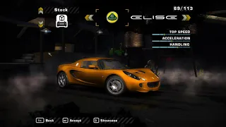 Need for Speed Most Wanted Redux Edition 2018 All Cars list