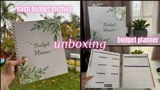Cash Budget System | Budget Planner Unboxing | Happy Mail