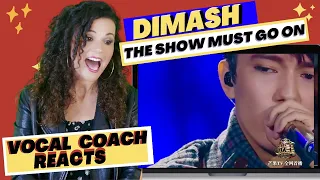 Dimash The Show Must Go On Vocal Coach Reacts