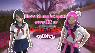 How to make your own OC in Yandere Simulator!! ♡ [READ PINNED COMMENT]