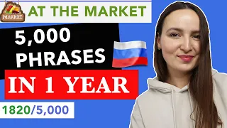 LEARN 5,000 RUSSIAN PHRASES IN 1 YEAR  |  1820 /5000