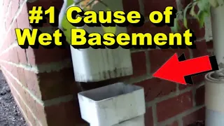 #1 Cause of Wet Basement - Wet Basement Solutions