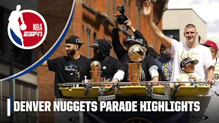 Best of the Denver Nuggets championship parade | NBA on ESPN