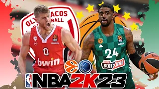 ΤΟ ΝΤΕΡΜΠΙ ΑΙΩΝΙΩΝ!! | NBA 2K23 Euroleague & Basket League