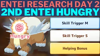 Entei Research Day 2: Piggy's Hungry Entei on 1/9 Chance for #pokemonsleep