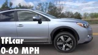 2014 Subaru Crosstrek XV Hybrid 0-60 MPH Test: Does AWD + Hybrid = Slow