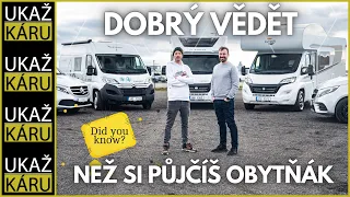 4K | PROČ DÁT POZOR NA OBYTNÉ VESTAVBY? | VŠE O BYDLENÍ NA KOLECH | CAMPERVAN, ALKOVNA, INTEGRÁL,...