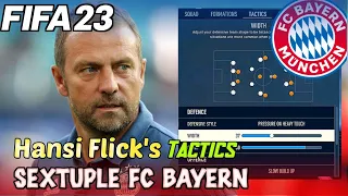 Replicate Hansi Flick's 4-2-3-1 Bayern Munich Tactics 2019/2020 in FIFA 23