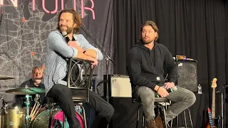 Jared Padalecki and Jensen Ackles main panel SPN con Jacksonville FL November 5, 2023