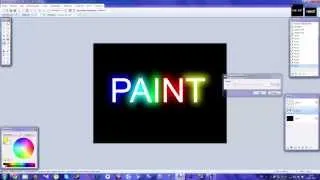 Как сделать светящиеся буквы в Paint.Net [Туториал]