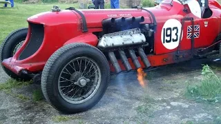 OLD CARS with EXTREME BIG ENGINES Cold Start and Sound