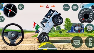 Dollar (Song) Modified Mahindra White Thar😈|| Indian Cars Simulator 3D || Android Gameplay