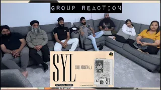 SYL | Official Video | SIDHU MOOSE WALA | REACTION