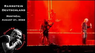 Rammstein - "Deutschland" - Montréal - August 21, 2022