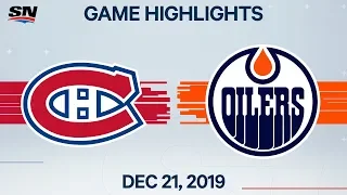 NHL Highlights | Canadiens vs. Oilers – Dec. 21, 2019
