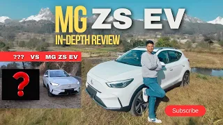 MG ZS EV Full In-Depth Review | Good/Bad, Features, Range, Price, Drive Review in Nepal