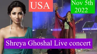 Shreya ghoshal live concert in Dallas USA, 20 Years of Shreya Ghoshal Nov 5th 2022 Full show,