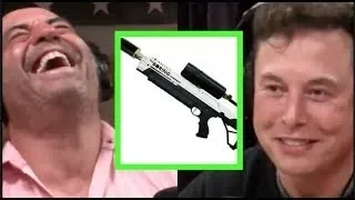 Elon Musk Joe Rogan Elon Musk Explains his Flamethrower Idea